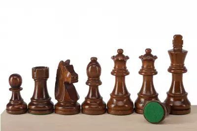 Figury szachowe German 5+ | Król 98 mm | Dociążane metalem